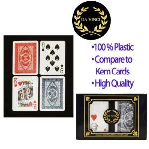  Da Vinci Ruote Poker Regular 2 Deck Set