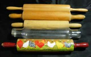 What a great find There are five rolling pins in this set. Four of 
