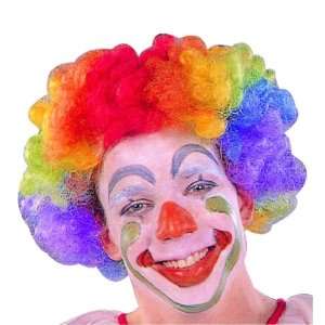  Multi Color Clown Costume Wig 