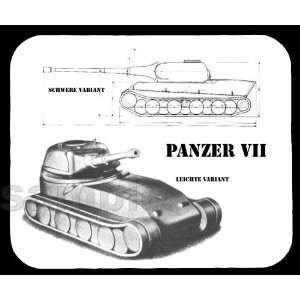  Panzer VII Lowe (Lion) Mouse Pad 