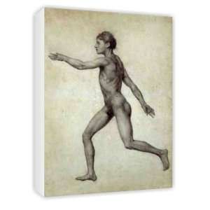  The Entire Human Figure from the Left,   Canvas   Medium 