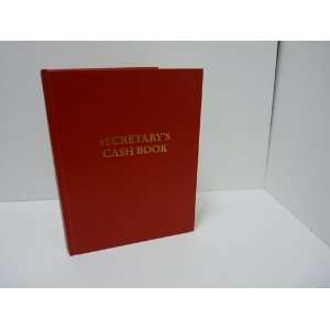  Secretary Cash Book (Red) 