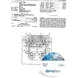  NEW Patent CD for ROTARY ENGINE VANE SEALING MEANS 