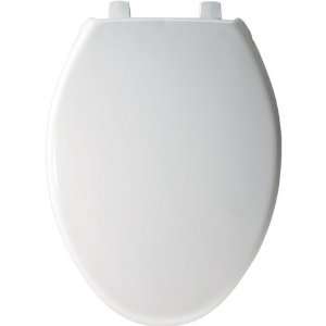  Bemis 1900000 Plastic Elongated Toilet Seat, White