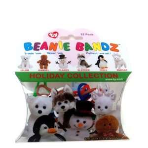  Ty Beanie Bandz Winter/Holiday Collection   12 Pack Toys 