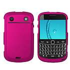FOR BLACKBERRY BOLD 9900 T MOBILE SMARTPHONE 2 PC RO PINK SHIELD HARD 