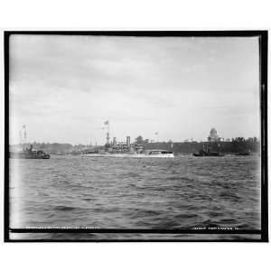  U.S.S. Indiana,Dewey Naval Parade