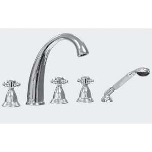   Sigma Tub Shower 1 201493 Sigma Roman Tub Set White