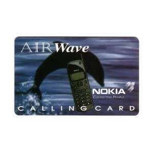   Air Wave Cell Phone & Dolphin Connecting People 