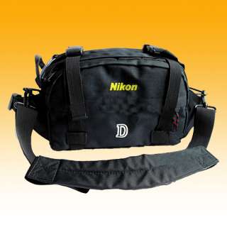 Camera Waist Shoulder Bag for Nikon D5100 D3100 D7000 D90 D5000 D3000 