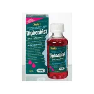  Diphenhist Elixir Children (boxed) 4oz Health & Personal 