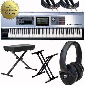  Roland Fantom G8 G 8 Package with Stand, Bench, Headphones 