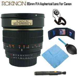  Rokinon 85mm F1.4 Aspherical Lens for Canon Dslrs Manual 