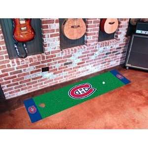  Montreal Canadiens Golf Putting Green Runner Area Rug 