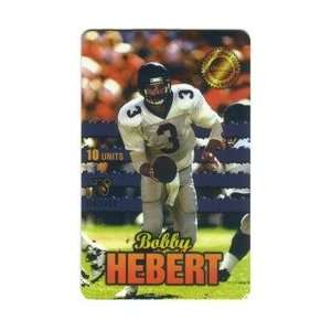   of Destiny Bobby Hebert QB Atlanta (Card #5 of 100) 