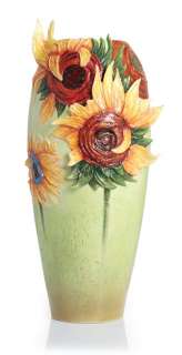 FZ02403 with a FREE GIFT Van Gogh Sunflowers Large Vase Franz 