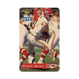   Card Proline 2 $1. Steve Bono Kansas City Chiefs (Card #7 of 30