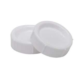 Dr. Brown?s Natural Flow Wide Neck Storage Travel Caps Replacement, 2 