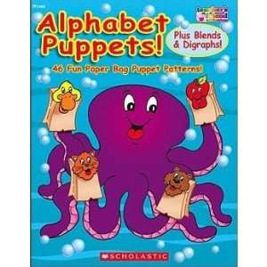   439 89307 7 Alphabet Puppets Plus Blends & Digraphs