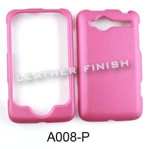  HTC Wildfire A3333 Honey Pink, Leather Finish Hard Case 