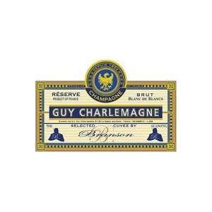   De Blancs Guy Charlemagne Brut Reserve Selected By Branson B 750ML