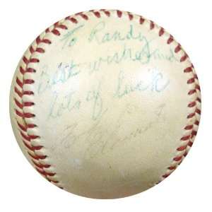 Roberto Clemente Autographed NL Giles Baseball To Randy Best Wishes 