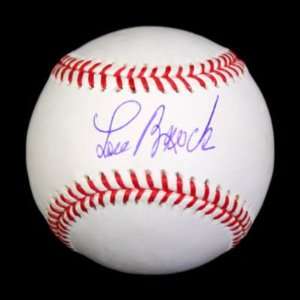  Lou Brock Autographed Baseball   Oml Psa dna Sports 