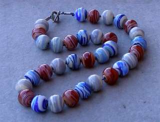 Vintage Murano Glass BEADS NECKLACE, ONE OF A KIND BEAD  