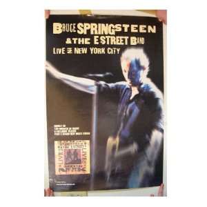  Bruce Springsteen Poster Live In New York City Everything 