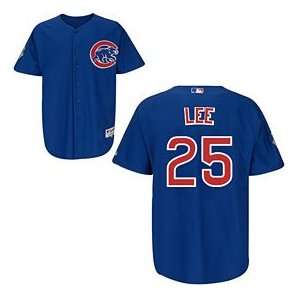  Chicago Cubs Derrek Lee Authentic Alternate Jersey Sports 