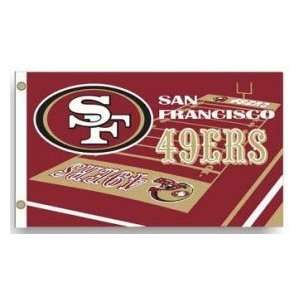    San Francisco 49ers 3x5 Field Design Flag