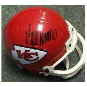  Bill Maas (Kansas City Chiefs) Football Mini Helmet 