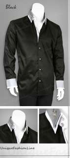 Mens Stylish George Fashion Dress Shirt All Sizes and 6 Colors 605 