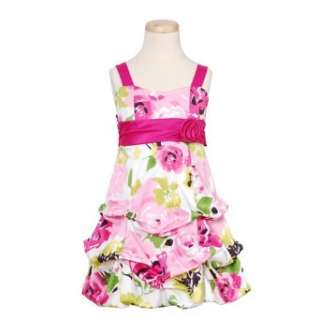   Multi Floral Girls Easter Spring Dress 7 16 Rare Editions Clothing