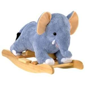  Elmer the Elephant Toddler Plush Rocker with Sound by 