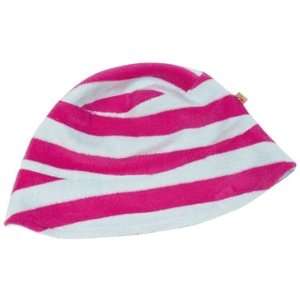  Organic Pink Stripe Terry Baby Sun Hat Baby