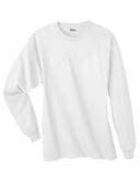 Hanes 5.2 oz 100% Cotton Long Sleeve T Shirt ANY CLR/SZ  