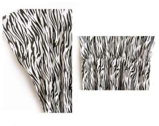 New Sexy Fashion Clubbing Zebra Print Mini Dress #11  