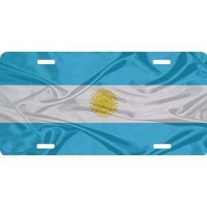 Rikki KnightTM Argentina Flag Cool Novelty License Plate 