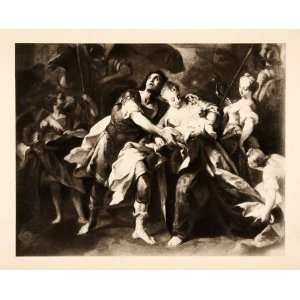  1937 Photogravure Hector Taking Leave Andromache Francois 
