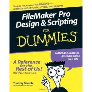   Pro Design & Scripting For Dummies [Paperback] Timothy Trimble Books