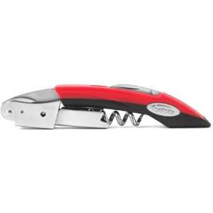  Trudeau Double Lever Corkscrew in Red