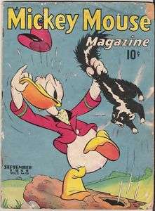 Mickey Mouse Magazine Vol 3 #12 G G+ 2.25 1938  