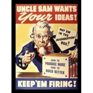  Pivot Publishing   B PPBPVP1792 Uncle Sam Wants Your Ideas 
