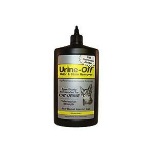 Urine Off Odor and Stain Remover for Cats 32oz w/Carpet 