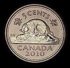 2010 CANADA SPECIMEN NICKEL LOW MINTAGE