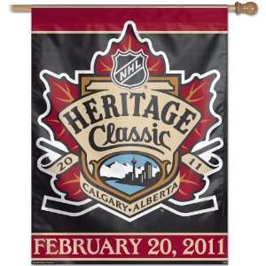 Wincraft 2011 Nhl Heritage Classic Vertical Flag Sports 