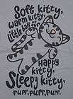 BIG BANG THEORY Soft Kitty T shirt Penny Sheldon Tee Womens Juniors S 