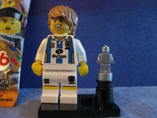 LEGO COLLECTIBLE MINIFIG, SOCCER PLAYER  