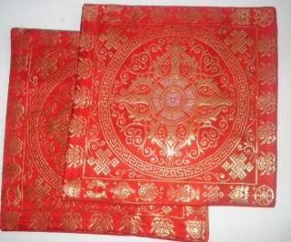 Pair of new silk Cushion Cover home decor / Nepal  